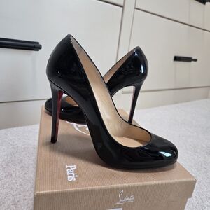 Christian Louboutin Black Patent Heels